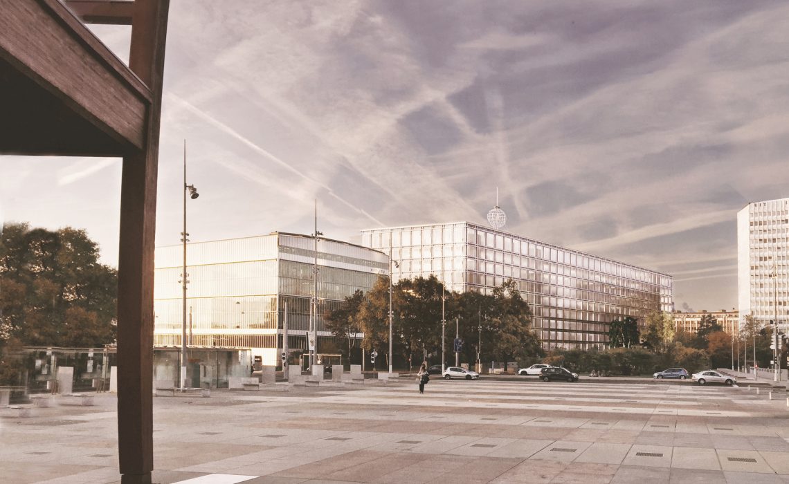 MICROCOSME - ITU Headquarters - New Building Project - Geneva - 1er Prix - building © Christian Dupraz Architecture Office © Wiliam Cyr Lamy