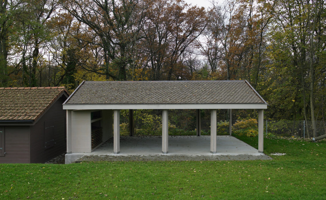 © CHRISTIAN DUPRAZ ARCHITECTURE OFFICE © PAVILLON D'ETE © ALAIN GRANDCHAMP